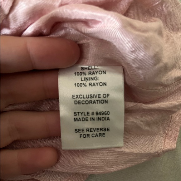 Beaded Pink Romper - Picture 4 of 9